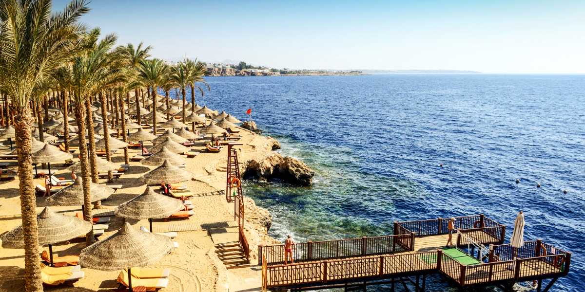 Urlaub in Ägypten machen in Sharm El Sheikh zum Beispiel im Red Sea Hotel Grand Hotel 5-Sterne