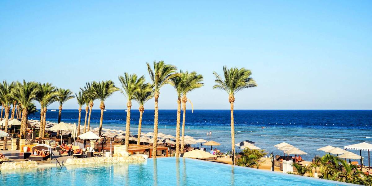 Urlaub in Ägypten machen in der Makadi Bay zum Beispiel im Red Sea Hotel Makadi Spa 5-Sterne