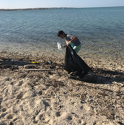 ETI Plastikmüll  im Roten Meer